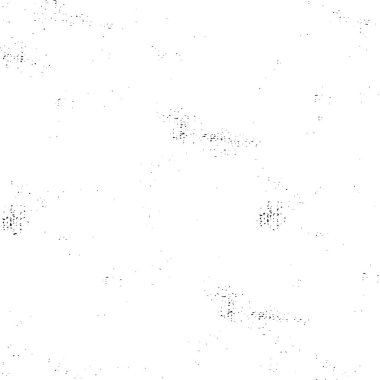 Grunge üst üste biniyor. Soyut siyah-beyaz vektör arkaplanı. Çatlak, leke ve noktalarda kirli desenli tek renkli klasik yüzey. Karanlık korku tarzında eski bir duvar.