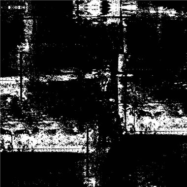 Grunge dokusu. siyah ve beyaz kaba desen.