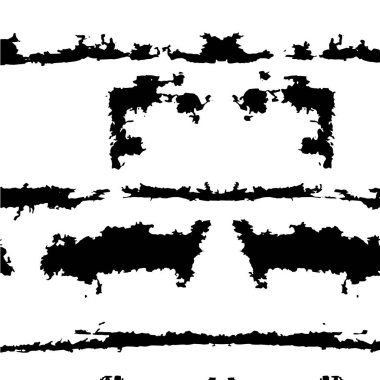 Grunge dokusu. siyah ve beyaz kaba desen.