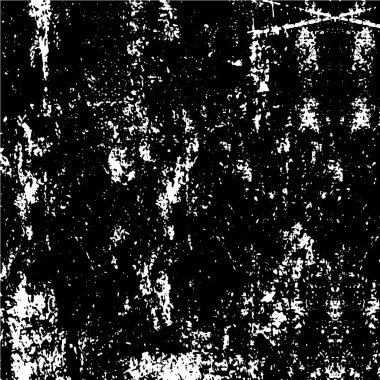 Grunge dokusu. siyah ve beyaz kaba desen.