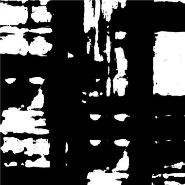 Grunge dokusu. siyah ve beyaz kaba desen.