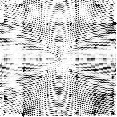 Grunge dokusu. siyah ve beyaz kaba desen.