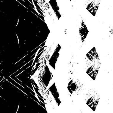 Grunge dokusu. siyah ve beyaz kaba desen.