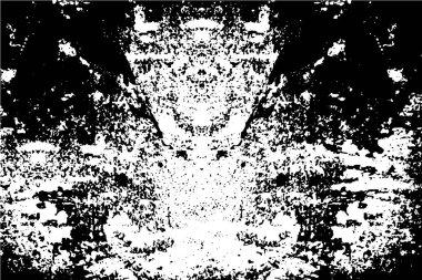 Grunge dokusu. siyah ve beyaz kaba desen.