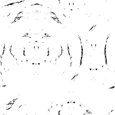 Grunge dokusu. siyah ve beyaz kaba desen.