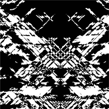 Grunge dokusu. siyah ve beyaz kaba desen.