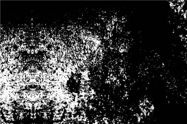 Grunge dokusu. siyah ve beyaz kaba desen.