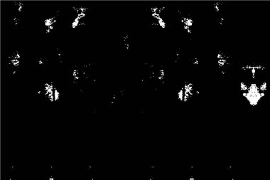 Koyu Grunge Geometrik Deseni