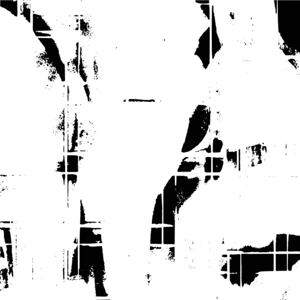 Černá Bílá Grunge Textura Pozadí — Stockový vektor