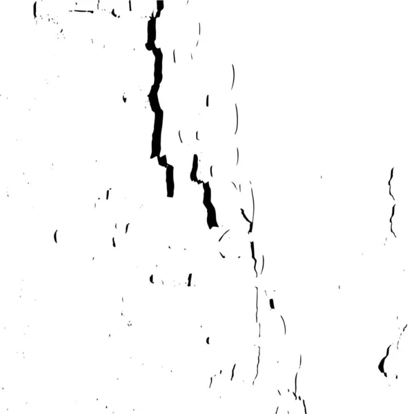 Verzweifelte Textur Schwarz Weiß Farben Dunkle Textur Vektorillustration Overlay Illustration — Stockvektor