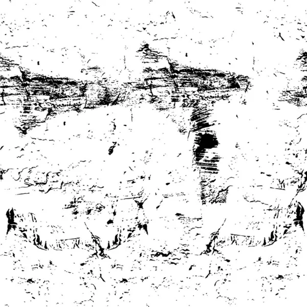Niespokojna Faktura Kolorach Czarnym Białym Ciemna Tekstura Ilustracja Wektora Ilustracja — Wektor stockowy