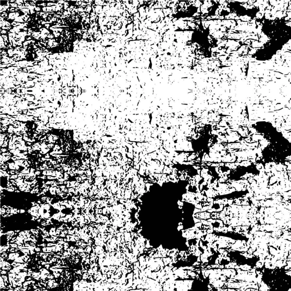 Verontruste Textuur Zwart Witte Kleuren Donkere Textuur Vectorillustratie Illustratie Van — Stockvector