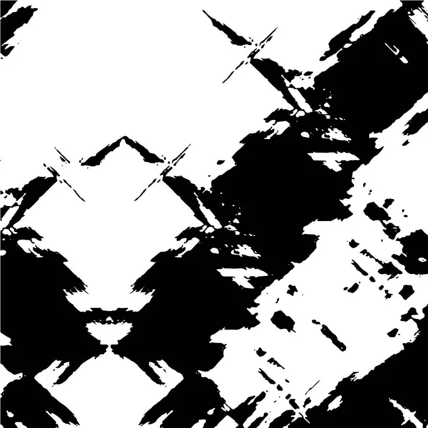 黑色和白色的令人苦恼的纹理 暗色纹理 矢量插图 叠置插图 摘要设计 — 图库矢量图片