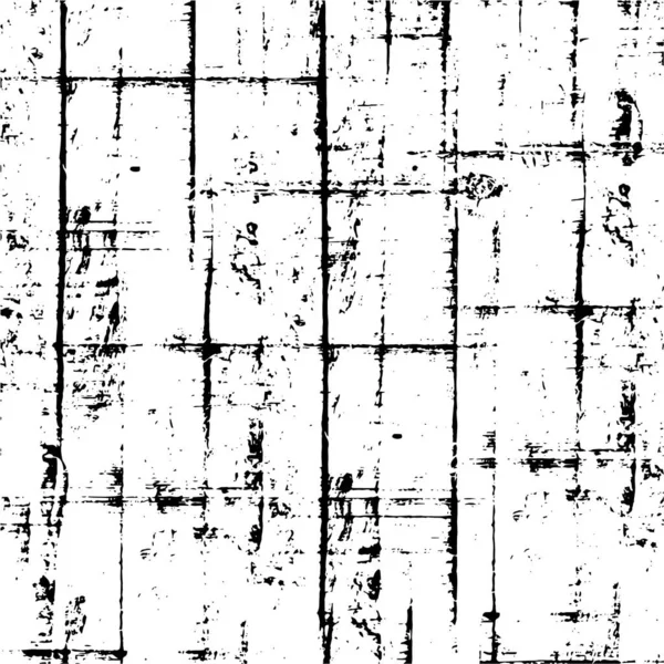 Texture Affligée Noir Blanc Texture Avec Une Illustration Vectorielle Sombre — Image vectorielle