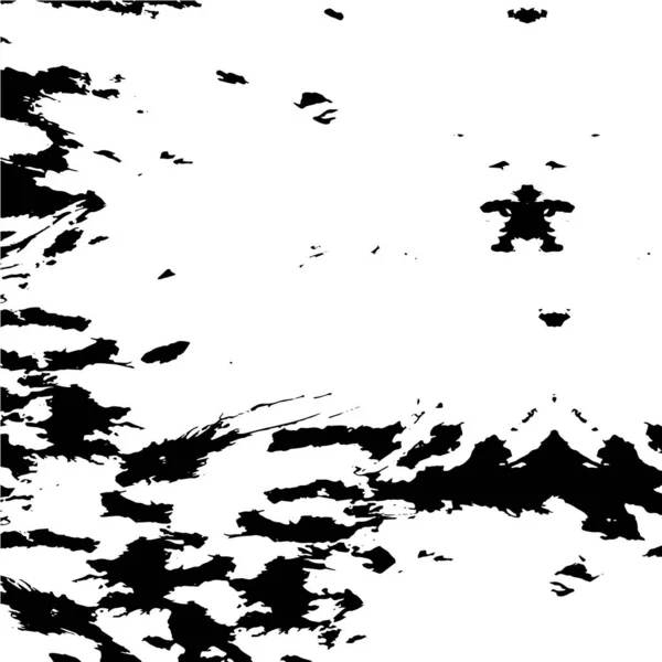 Печальная Текстура Черно Белом Цвете Текстура Темной Векторной Иллюстрацией Наложение — стоковый вектор