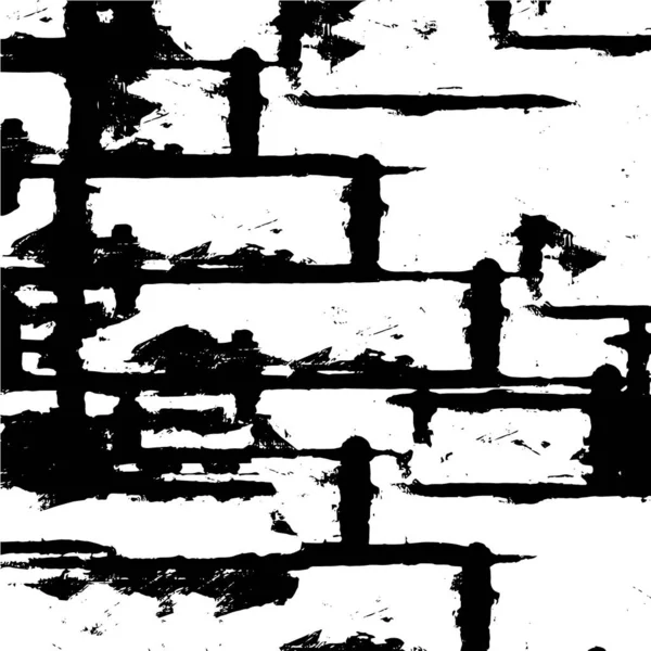 Black White Grunge Background Vector Illustration — Stock Vector