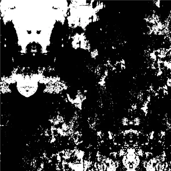 Чорно Білий Гранжевий Фон Векторні Ілюстрації — стоковий вектор