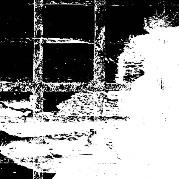 Schwarz Weißer Grunge Hintergrund Vektorillustration — Stockvektor