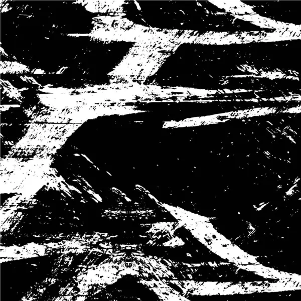 Abstrakter Schwarz Weißer Rauer Hintergrund Vektorillustration — Stockvektor