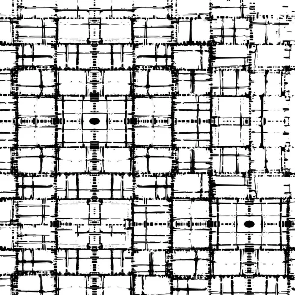 Abstrait Noir Blanc Fond Rugueux Illustration Vectorielle — Image vectorielle