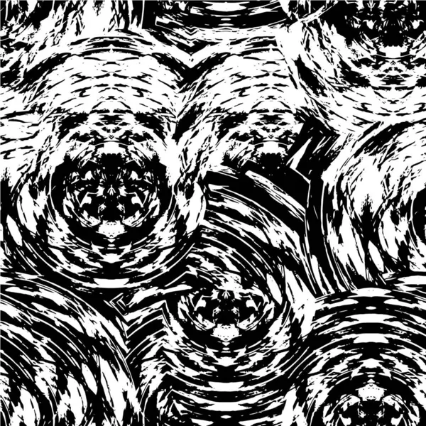 Черно Белый Абстрактный Фон Векторная Иллюстрация — стоковый вектор