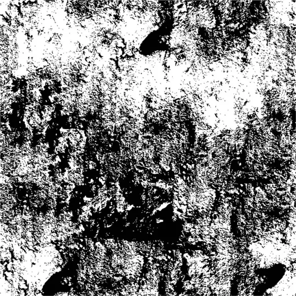 Абстрактная Черно Белая Текстура Векторный Фон Гранжа — стоковый вектор