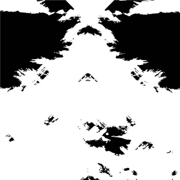 Abstracte Zwart Wit Textuur Grunge Vector Achtergrond — Stockvector