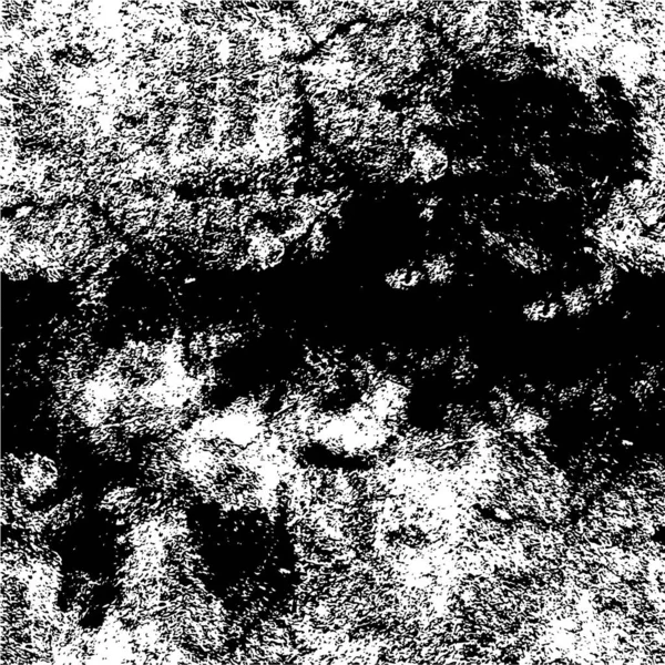 Zerkratzter Schwarz Weißer Hintergrund Vektorillustration — Stockvektor