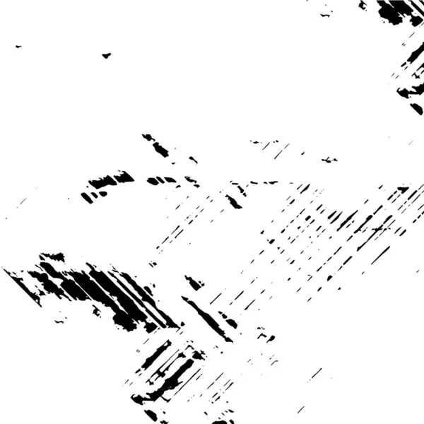 Siyah Beyaz Desenli Sıkıntılı Bir Arka Plan Noktalar Çizgiler Çizikler — Stok Vektör