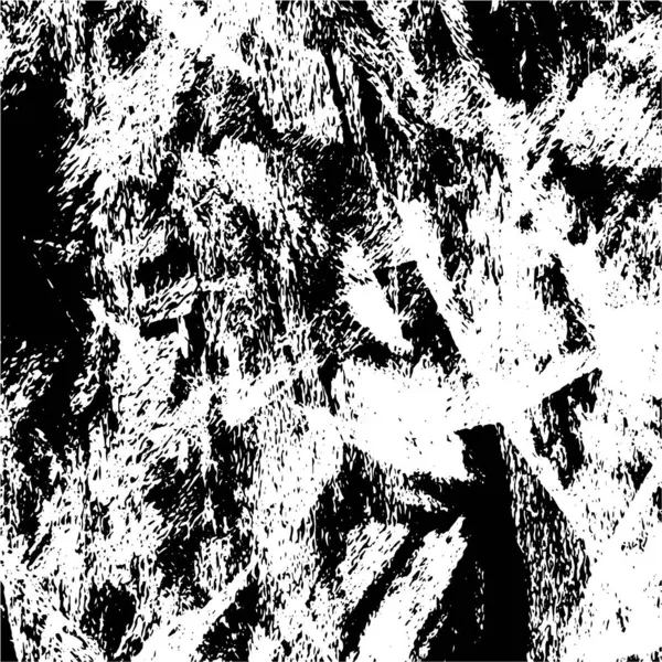 Preto Branco Monocromático Textura Grunge Vintage Resistiu Fundo Abstrato Poeira — Vetor de Stock