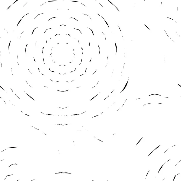 Hellgrau Schwarz Weiße Kreise Mit Punkten — Stockvektor