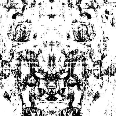Soyut grunge arkaplanı. Monokrom dokusu. Siyah ve beyaz desenli arkaplan