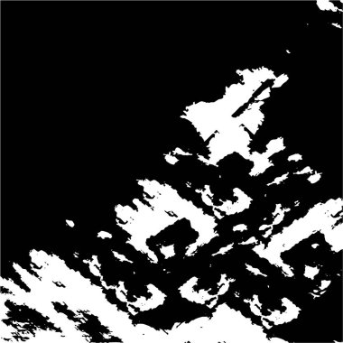 Siyah beyaz desenli sıkıntılı bir arkaplan.