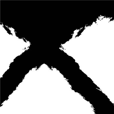 bir dizi farklı şekil ve tasarım elementinin siyah ve beyaz vektör çizimi