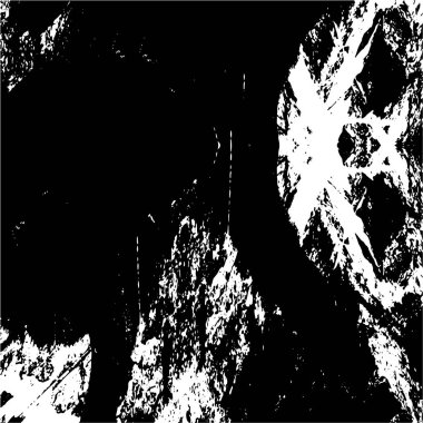 Siyah ve beyazın Grunge arka planı. Soyut monokrom dokusu. Vintage elementler lekeler ve çatlaklar