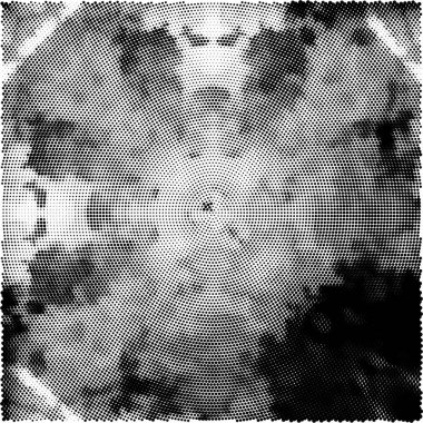 Siyah beyaz monokrom eski grunge vintage eskimiş arka plan soyut antika desenli retro model