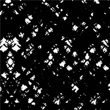 Çizik ve çiziklerle dolu siyah beyaz bir arka plan. Soyut vektör illüstrasyonu.