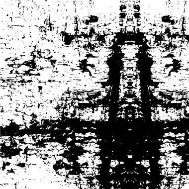 Soyut arkaplan. Monokrom dokusu. Siyah ve beyaz desenli arkaplan. 