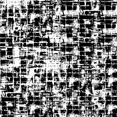 siyah ve beyaz grunge. Grunge kaplama dokusu. Soyut yüzey tozu ve yüzeysel kirli desen, kavram. Sıkıntılı bir şablon ile sadece sıkıntı grunge oluşturmak için