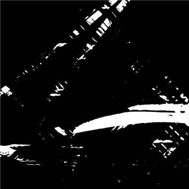 siyah fırça darbesi dokusu. grunge soyut el - boyanmış doku.