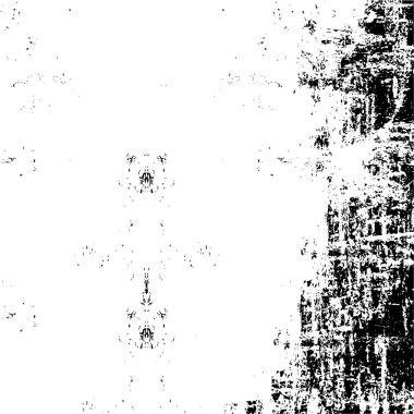 Grunge dokusu. siyah ve beyaz kaba desen.