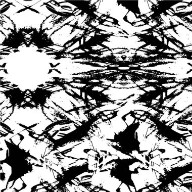 Grunge dokusu. siyah ve beyaz kaba desen.
