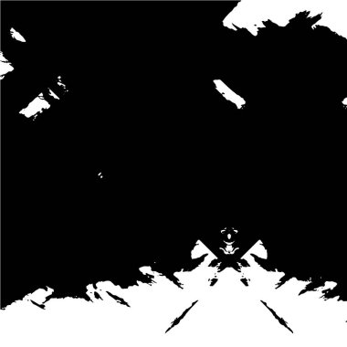 Grunge dokusu. siyah ve beyaz kaba desen.