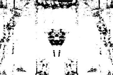 Grunge dokusu. siyah ve beyaz kaba desen.