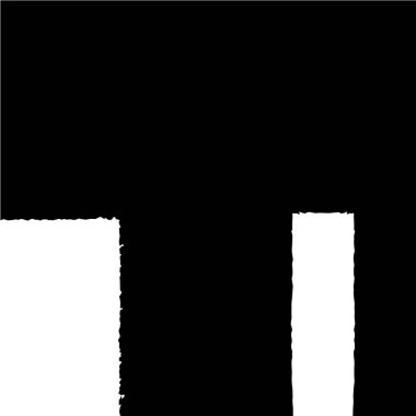 Grunge dokusu. siyah ve beyaz kaba desen.