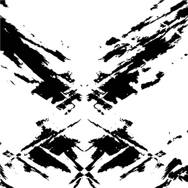 Grunge dokusu. siyah ve beyaz kaba desen.