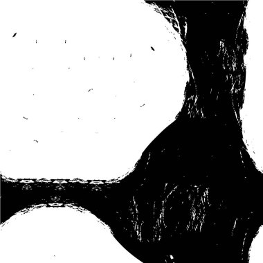 Grunge dokusu. siyah ve beyaz kaba desen.