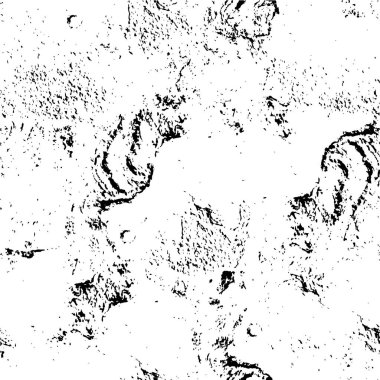 Grunge dokusu. siyah ve beyaz kaba desen.