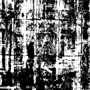 Siyah ve beyaz arkaplandaki sıkıntılı doku. 