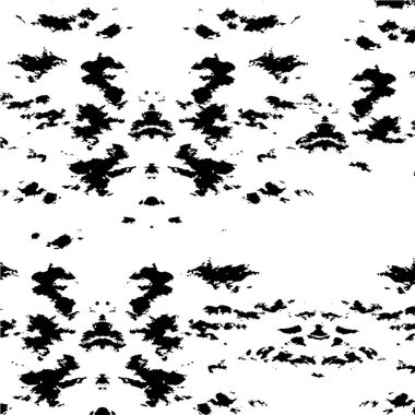 Siyah ve beyaz arkaplandaki sıkıntılı doku. 